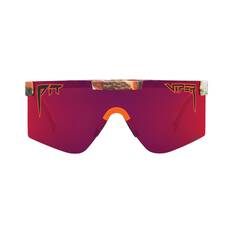 Pit Viper The Actualbush Original Polarised Sunglasses 2.0 Wide Red, Red, bcf_hi-res