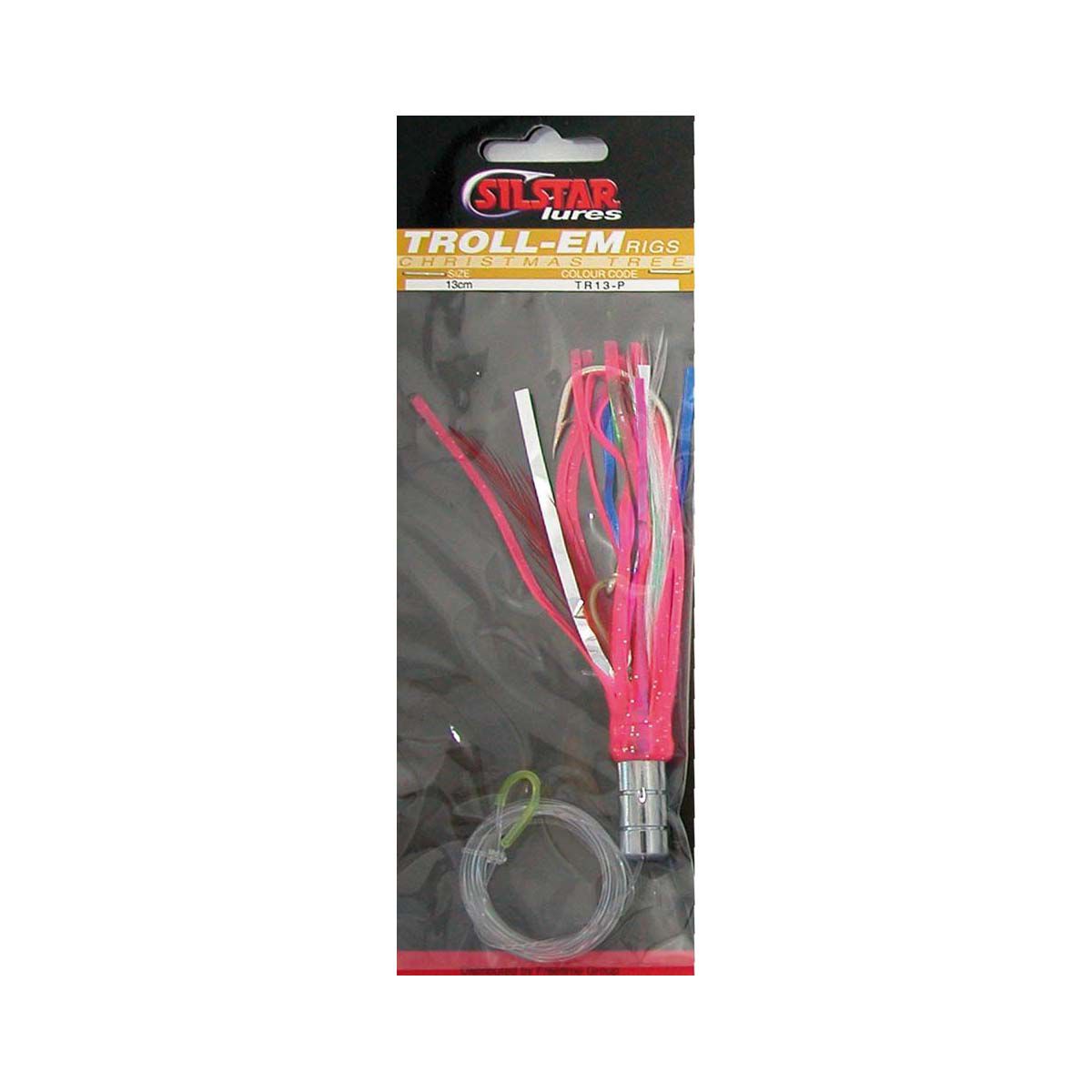 Silstar Rigged Xmas Tree Jig-em Rig, Pink, bcf_hi-res