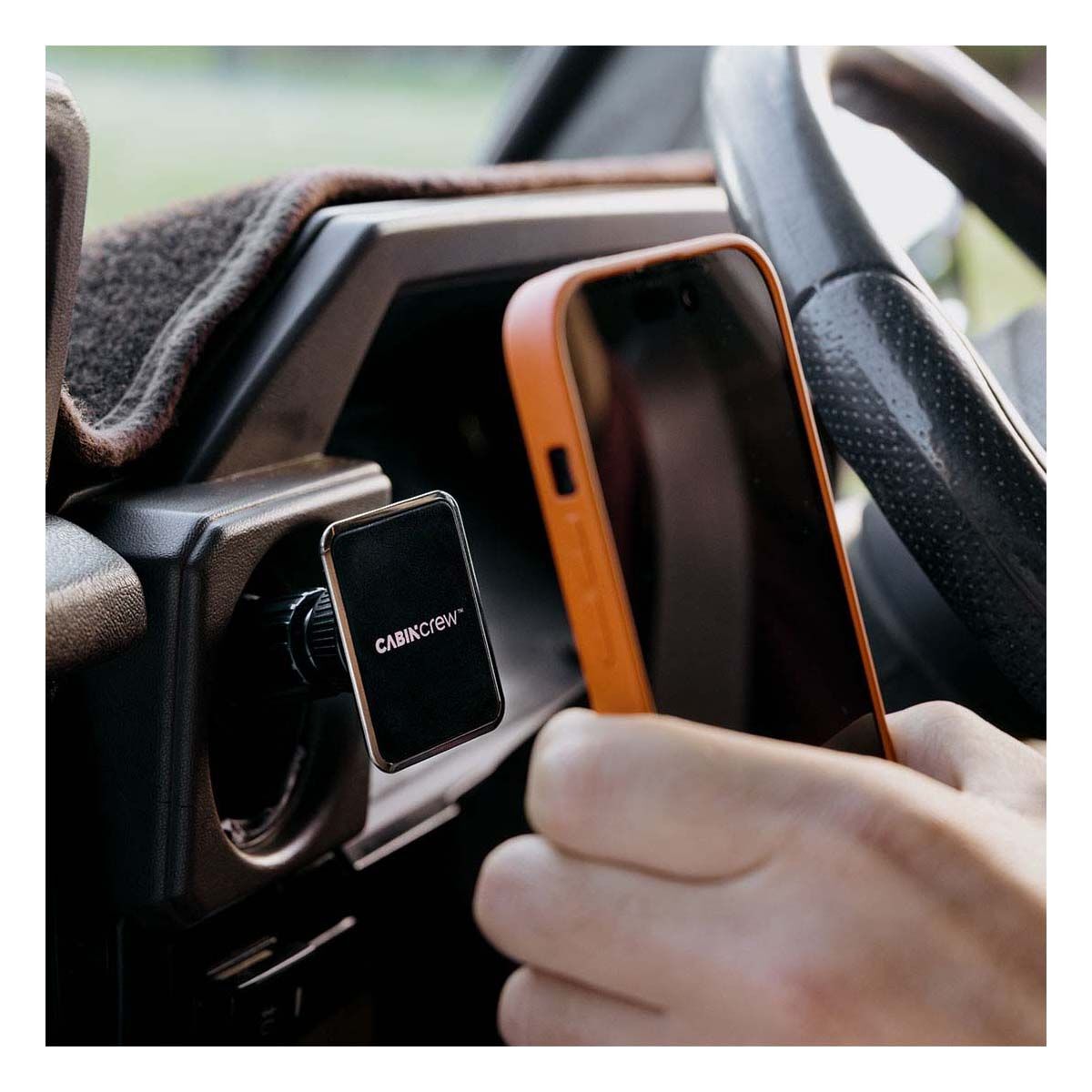 Cabin Crew Phone Holder Adhesive Mount Black, , bcf_hi-res