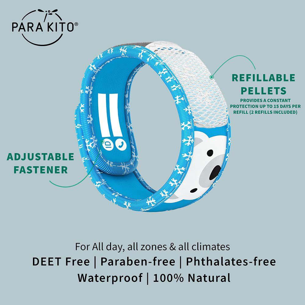 Para'kito Mosquito Kids Wristband&nbsp; Polar Bear, Polar Bear, bcf_hi-res