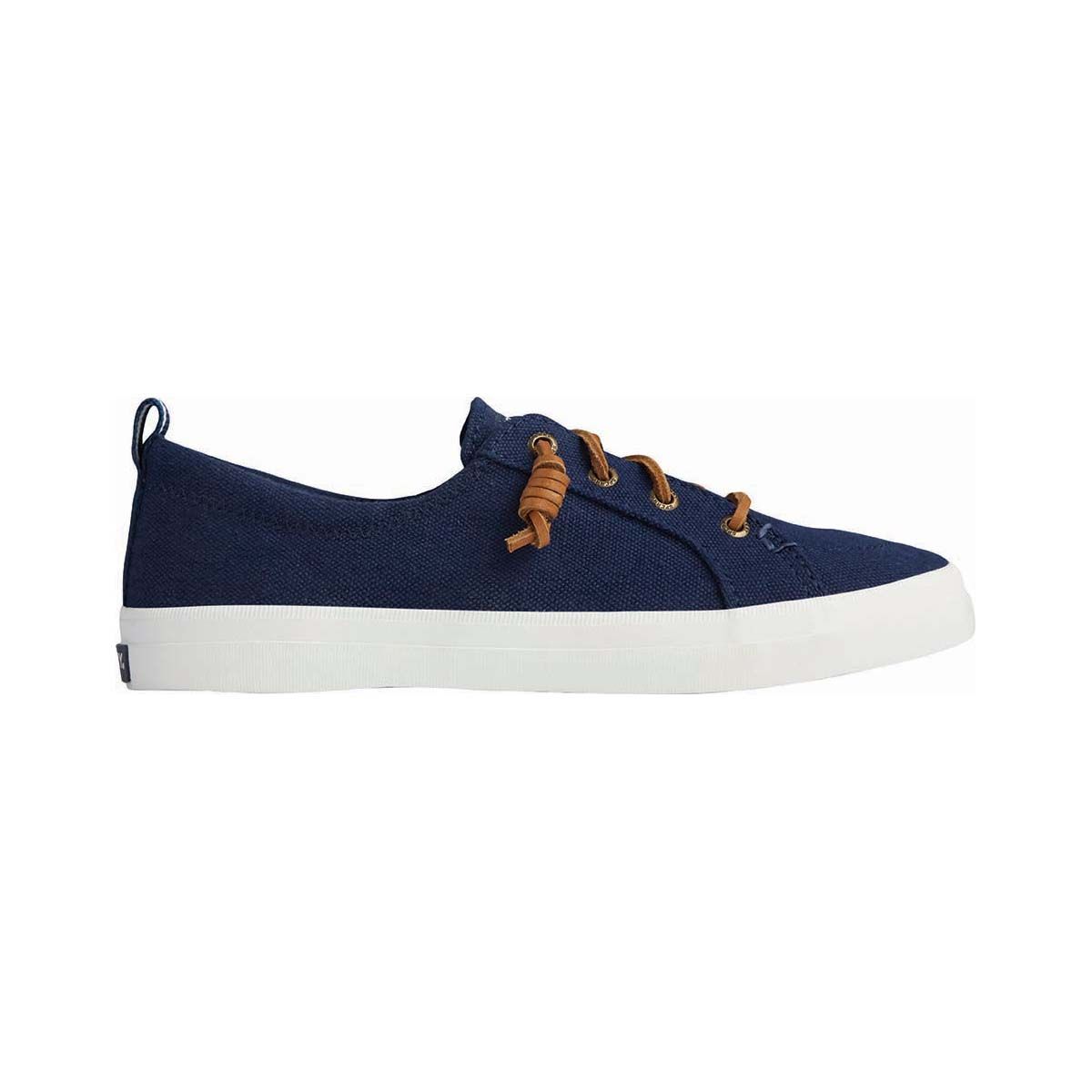 Sperry Women's Crest Vibe Canvas Sneakers, Navy, bcf_hi-res