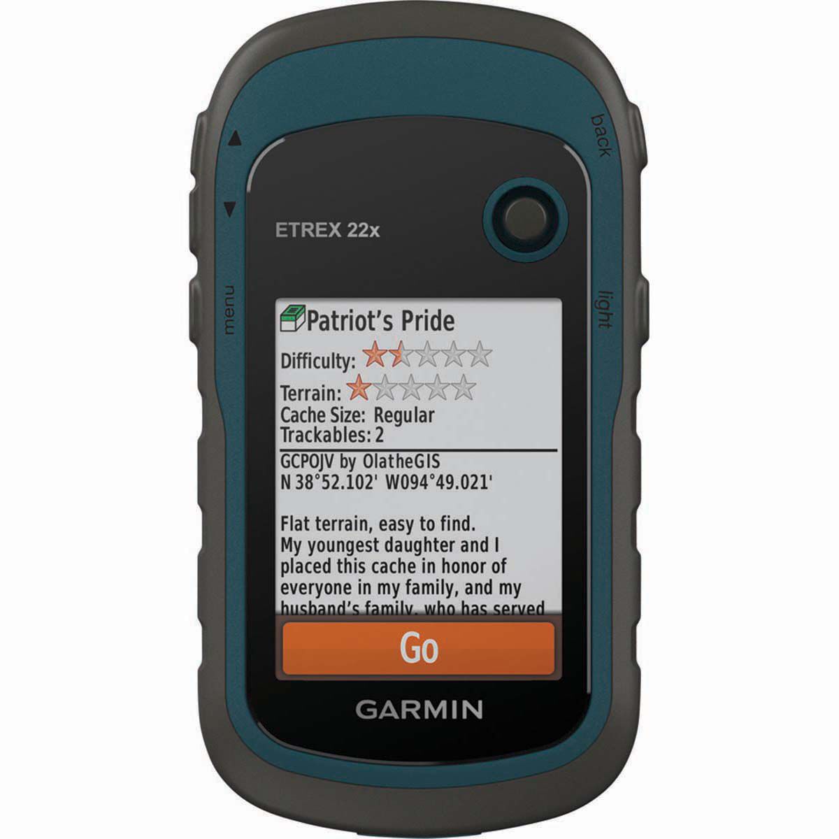 Garmin eTrex 22x Handheld GPS BCF