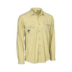 The Great Northern Brewing Co. Mens Long Sleeve Fishing Shirt Sand S, Sand, bcf_hi-res