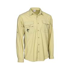 The Great Northern Brewing Co. Mens Long Sleeve Fishing Shirt, Sand, bcf_hi-res