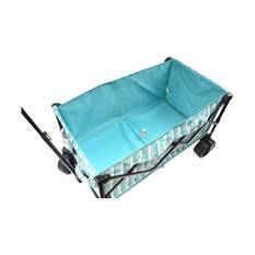 Wanderer Flat Fold Beach Cart 100kg Ocean Green, , bcf_hi-res