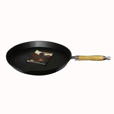 Campfire Pre Seasoned Round Frypan 30cm, , bcf_hi-res