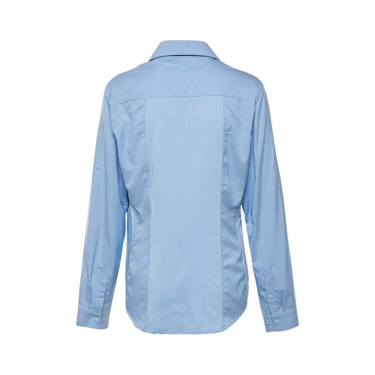 Shimano Women's Vented Fishing Shirt, Sky, bcf_hi-res