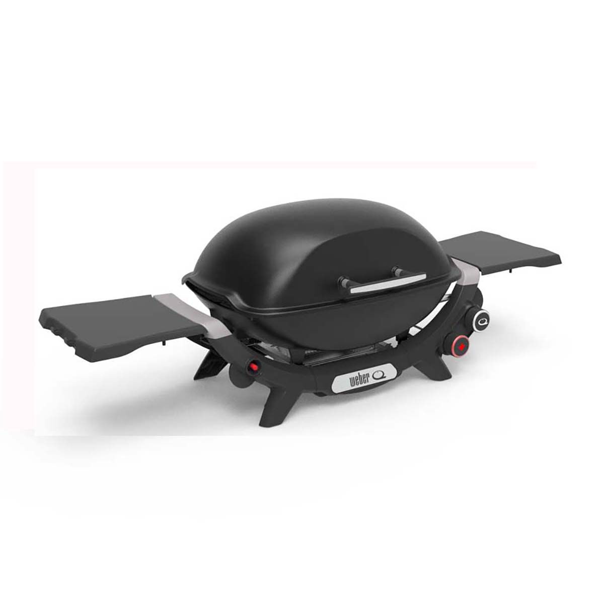 Weber Q+ Midnight Black (Q2600N+) LP BBQ, , bcf_hi-res