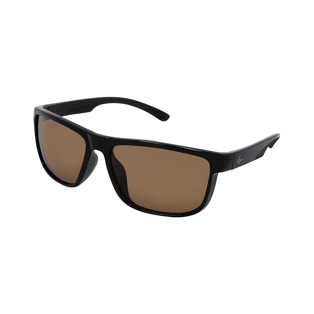 Stingray Yellowfin Polarised Sunglasses Black with Photochromic Brown Lens, , bcf_hi-res