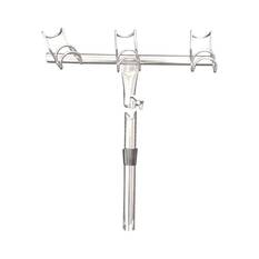 Frank Marine Stainless Steel Starboard 3 Way Adjustable Rod Holder, , bcf_hi-res
