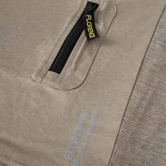 Florence Men's Sun Pro Max UPF Long Sleeve Hooded Fishing Shirt Heather Vintage Khaki M, Heather Vintage Khaki, bcf_hi-res