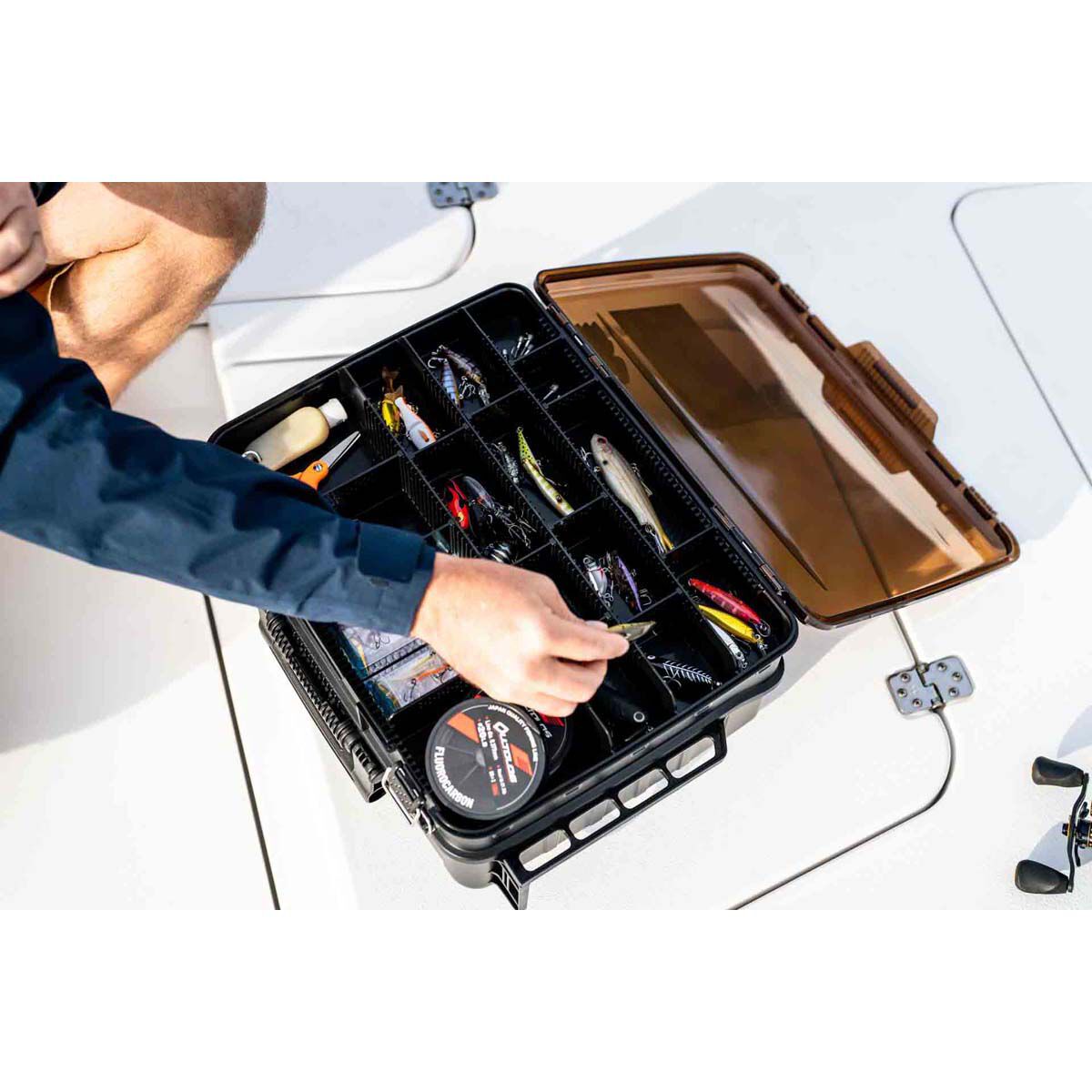 Versus VS-3080 Tackle Box Black, Black, bcf_hi-res