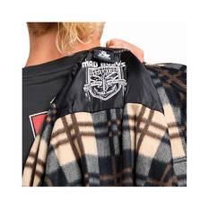 The Mad Hueys Men’s League Anchor Flannel Shacket, Tan, bcf_hi-res