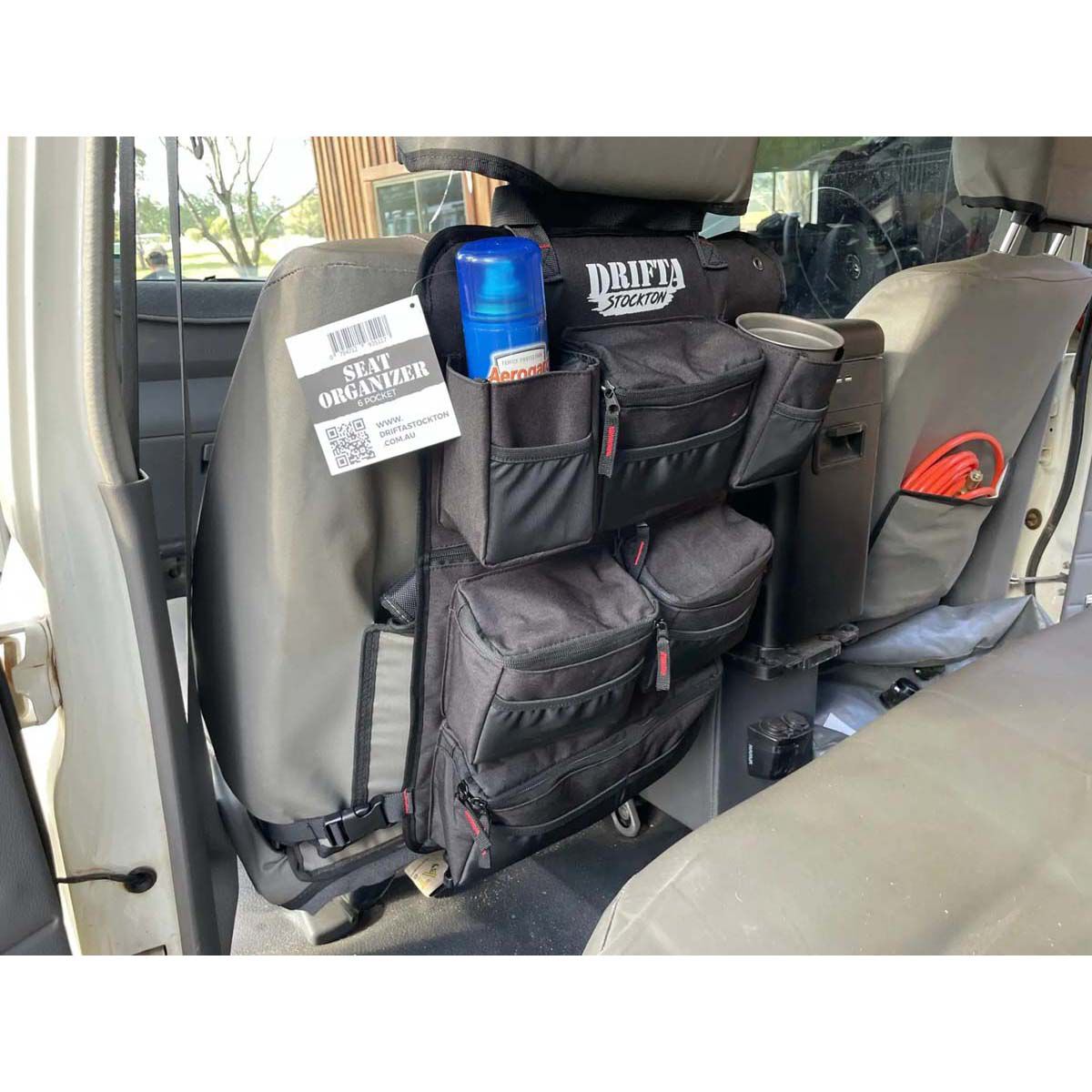 Drifta 6 Pocket Seat Organiser, , bcf_hi-res