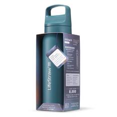 Lifestraw Stainless Steel Go Bottle 2.0 with Filter 700ml Teal, Teal, bcf_hi-res