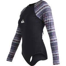 Quiksilver Long Sleeve Onesie for Women, Black, bcf_hi-res