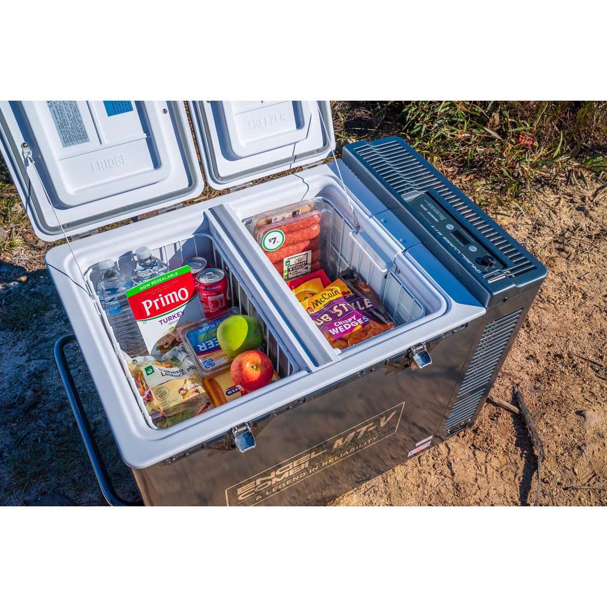 Engel MT-V80JC Combi Twin Door Fridge Freezer 75L, , bcf_hi-res