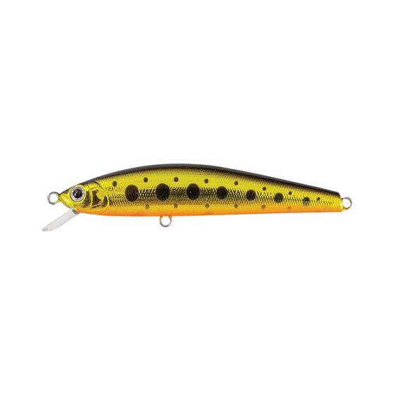 Atomic Hards Jerk Minnow Hard Body Lure 80mm Spotted Gold Wolf, Spotted Gold Wolf, bcf_hi-res