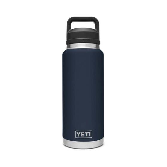 YETI® Rambler® Bottle 36 oz (1065 ml) with Chug Cap Navy, Navy, bcf_hi-res
