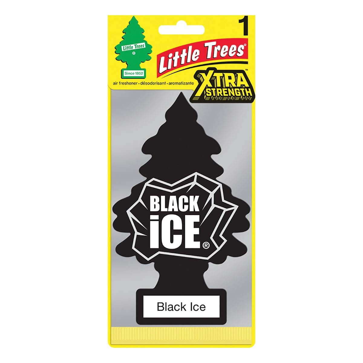 Little Trees X-tra Strength Black Ice 1 Pack, , bcf_hi-res