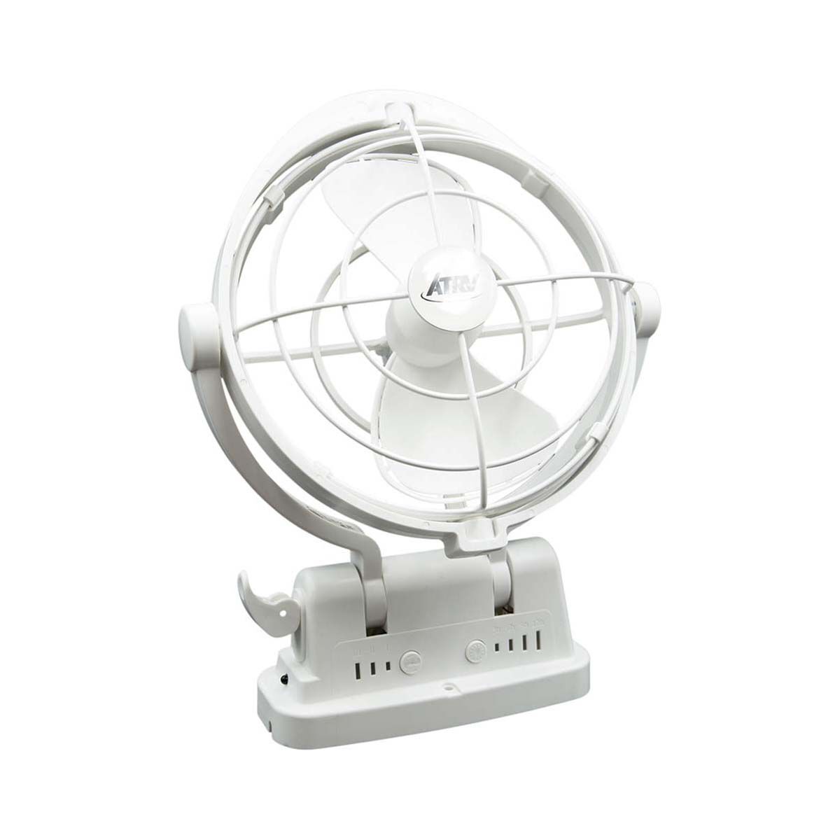 Aussie Traveller 12V Fan with Remote Control White, White, bcf_hi-res