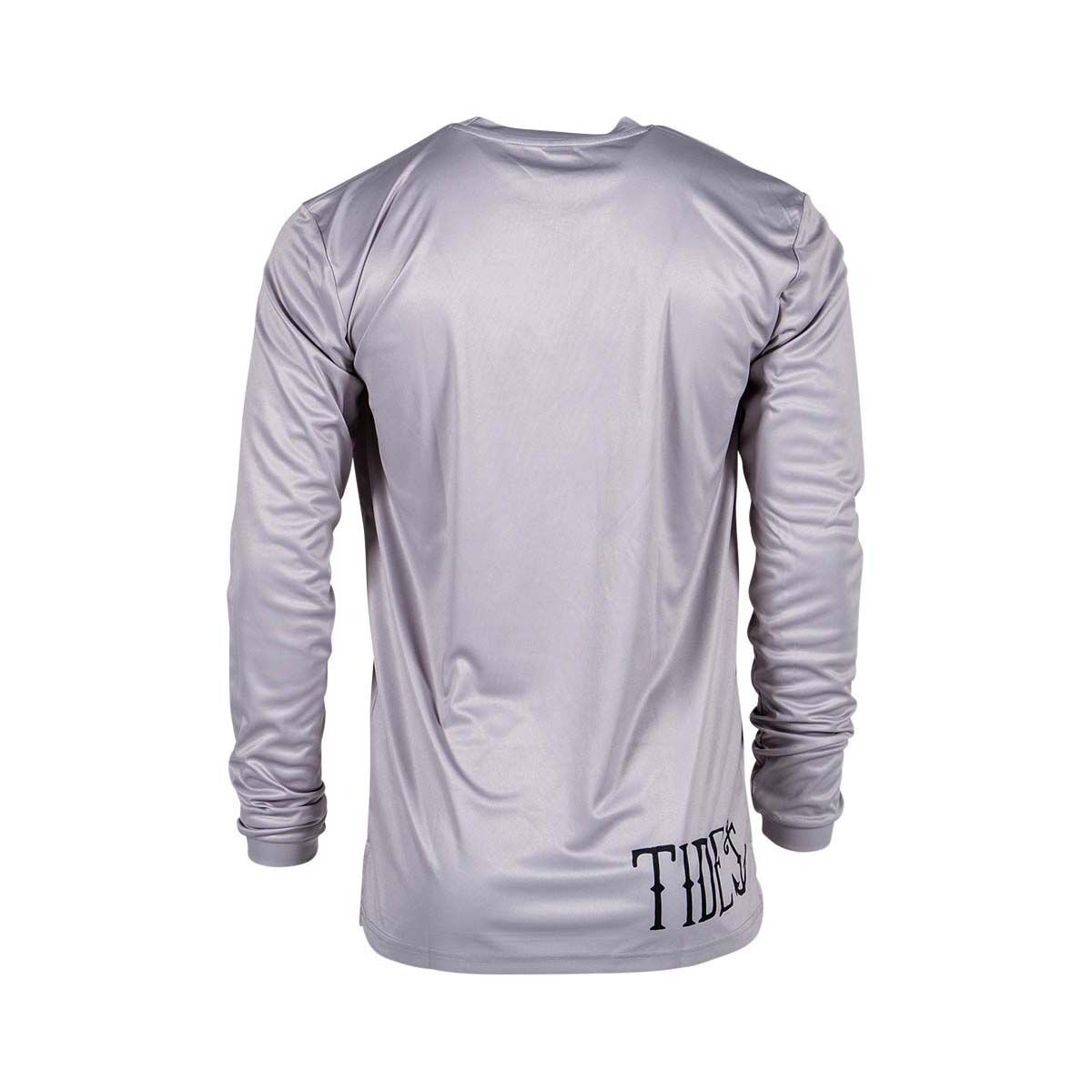 Tide Apparel Men's Angler Fishing Shirt, Grey, bcf_hi-res