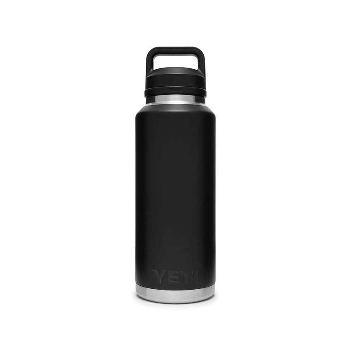 YETI&reg; Rambler&reg; Bottle 46 oz (1.4 L) with Chug Cap Black, Black, bcf_hi-res