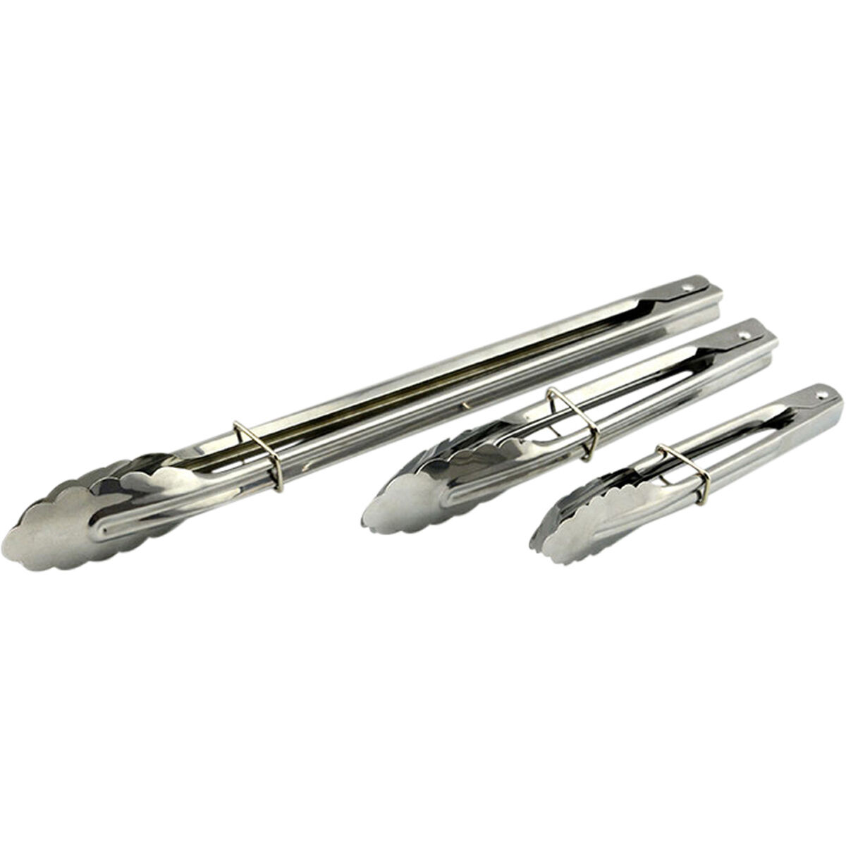Stainless Steel Tong Set 3 Piece BCF