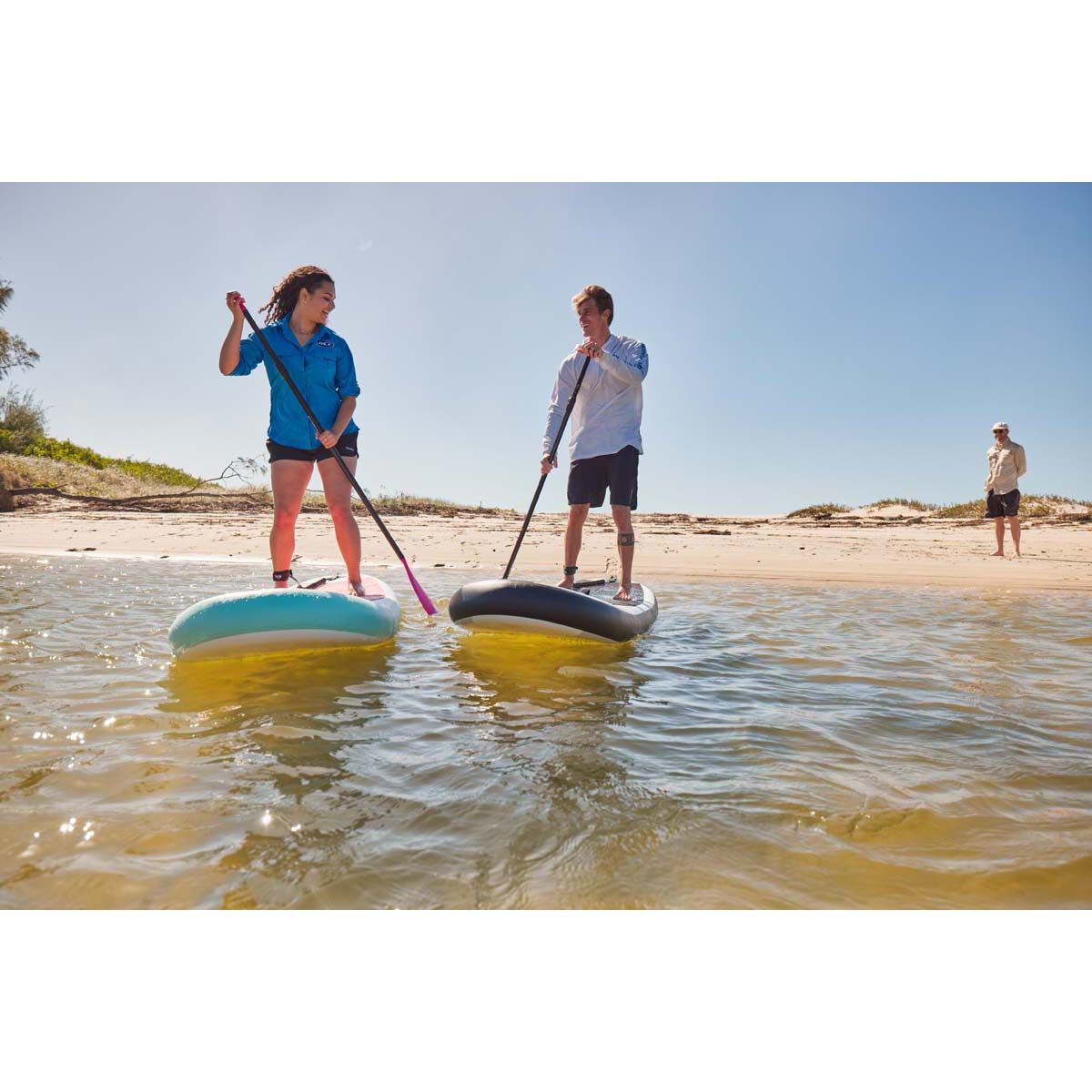 Quiksilver Inflatable Stand Up Paddle Board 10&rsquo;4 - Aqua, , bcf_hi-res