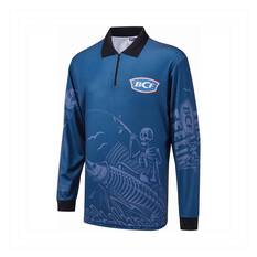 BCF Men’s Skeleton Fishing Shirt, Navy, bcf_hi-res
