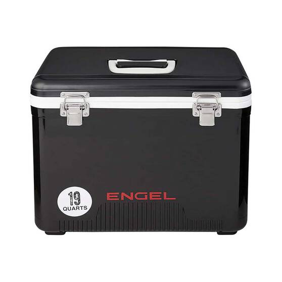 Engel 18L Cooler Drybox Black, Black, bcf_hi-res