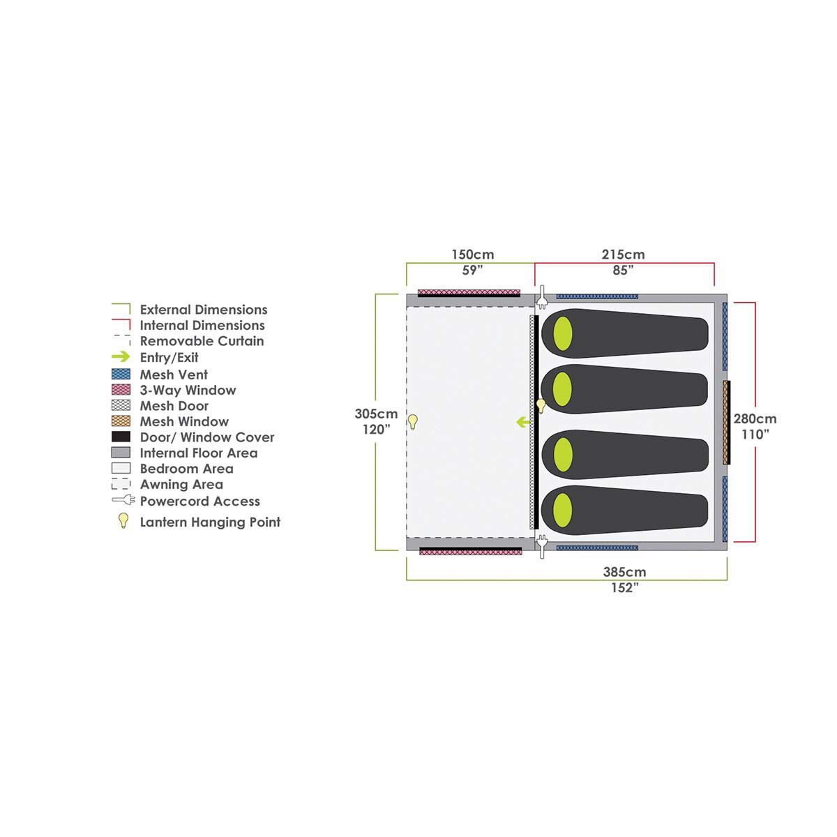 Zempire Evo TS V2 Air Tent, , bcf_hi-res