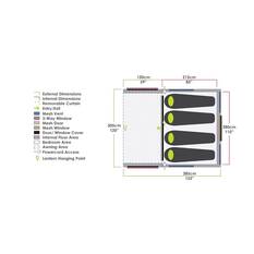 Zempire Evo TS V2 Air Tent, , bcf_hi-res