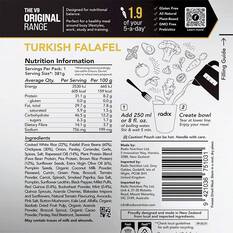 Radix Nutrition Freeze Dried Turkish Falafel Original 600kcal, , bcf_hi-res