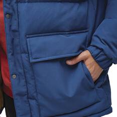macpac Mens Heritage Hooded Down Jacket Blue M, Blue, bcf_hi-res