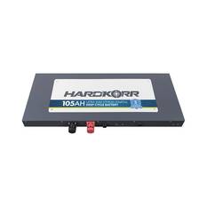 HardKorr 105Ah Lithium Lifepo4 Slimline Deep Cycle Battery with Bluetooth, , bcf_hi-res