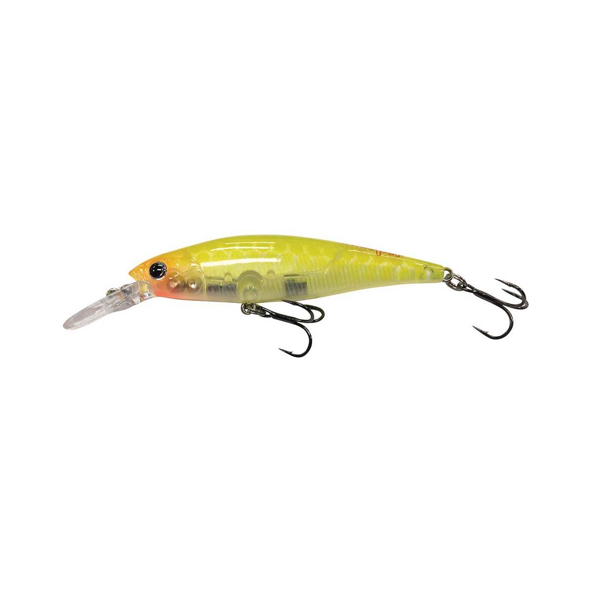 Asari Sweeper Hard Body Lures 8.5cm XD Hot Chartreuse, Hot Chartreuse, bcf_hi-res
