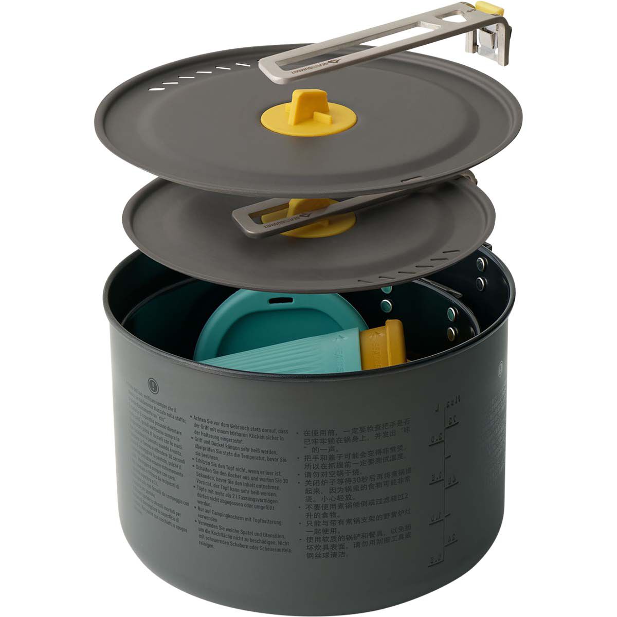 Sea to Summit Frontier Ultralight Two Pot Cook Set, , bcf_hi-res