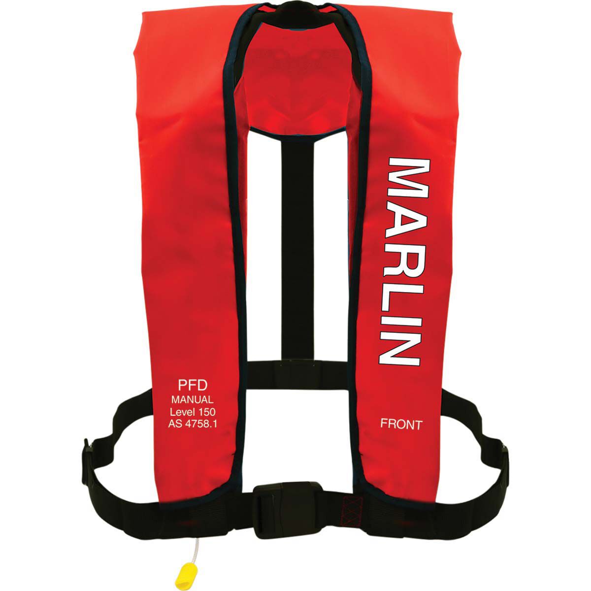 Marlin Australia Adult Manual Inflatable Pfd 100 Bcf