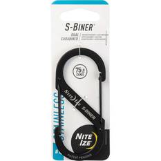 Nite Ize S-Biner Dual Carabiner No.4 Black, , bcf_hi-res