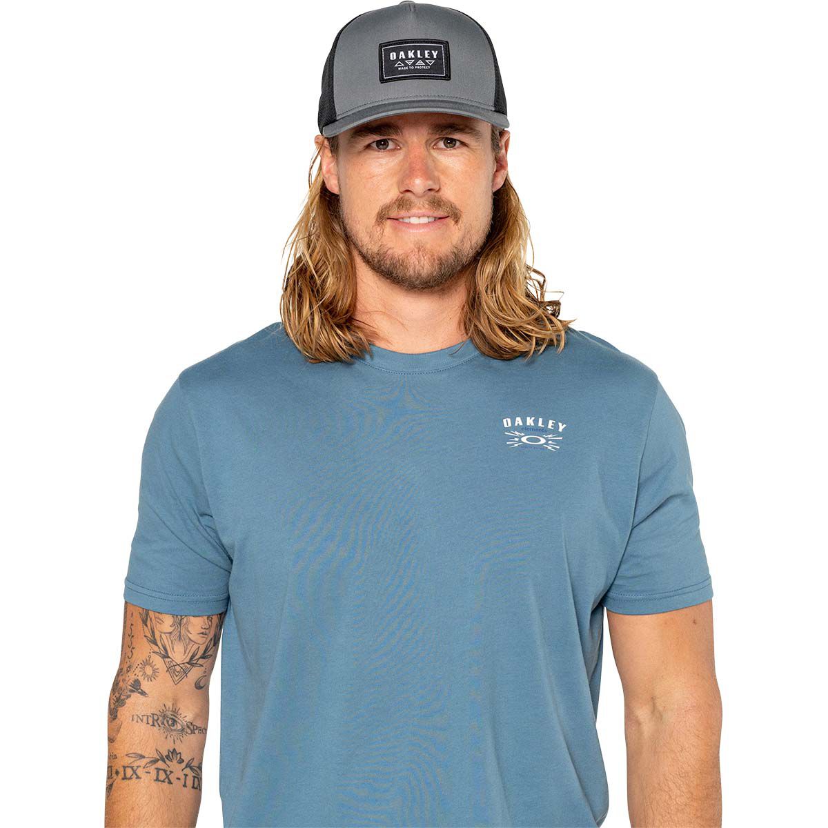 Oakley Elements Trucker Cap Uniform Grey, Uniform Grey, bcf_hi-res