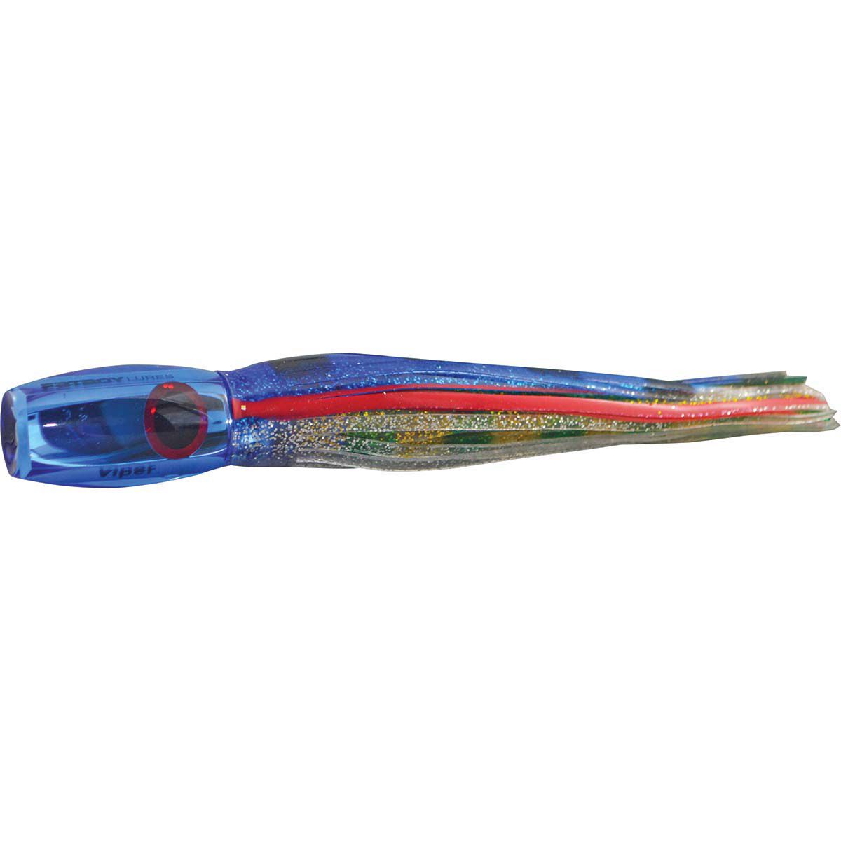 FatBoy Viper Skirted Lure 6in Evil, Evil, bcf_hi-res