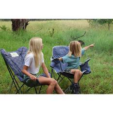 earth by Wanderer® REPREVE® Recycled Fabric Half Moon Chair 120kg, , bcf_hi-res