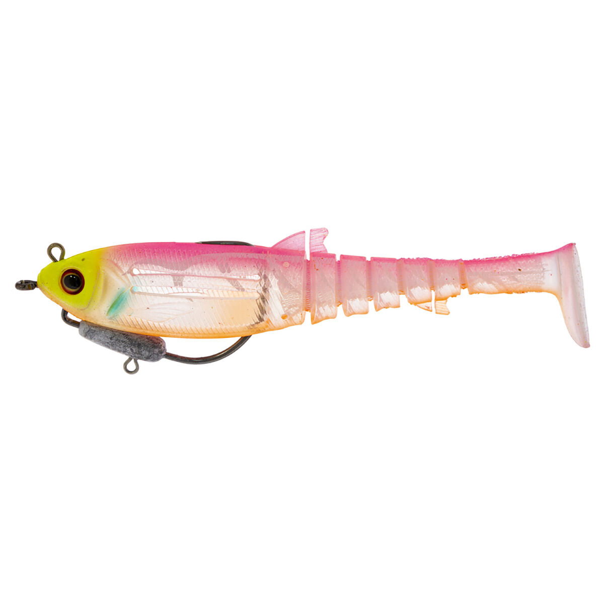 Zerek Flat Shad X Weedless Soft Plastic Lure 130mm Fat Betty, Fat Betty, bcf_hi-res