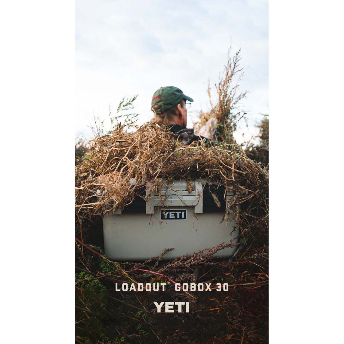 YETI&reg; LoadOut&reg; GoBox 30 Gear Case White, White, bcf_hi-res