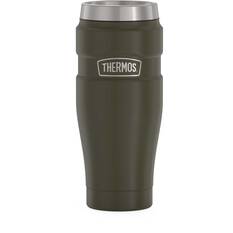 Thermos King Stainless Steel Tumbler 470ml Matte Army, , bcf_hi-res