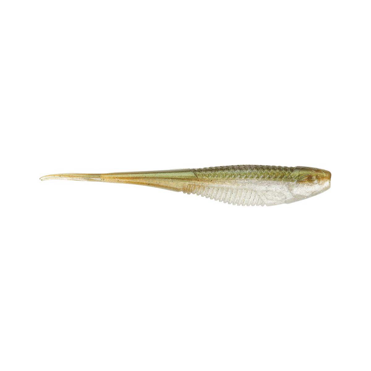 Rapala Crush City The Jerk Soft Plastic Lure 7in Glow Shad 7in, Glow Shad, bcf_hi-res