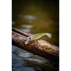 Nomad Live Ops Delta Minnow Soft Plastic Lure 4.5in Ice, Ice, bcf_hi-res