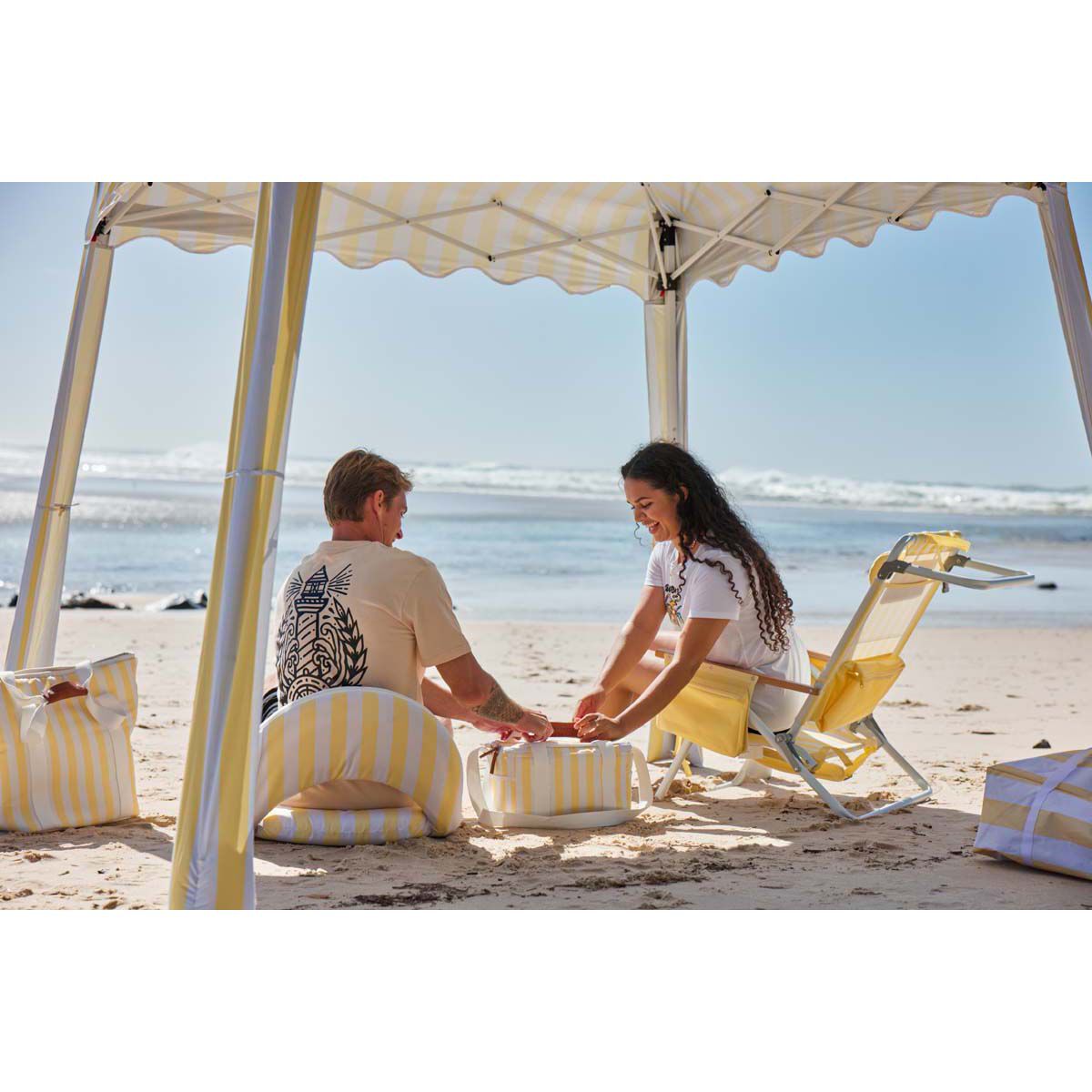 Wanderer Yellow Stripe Soft Cooler, , bcf_hi-res