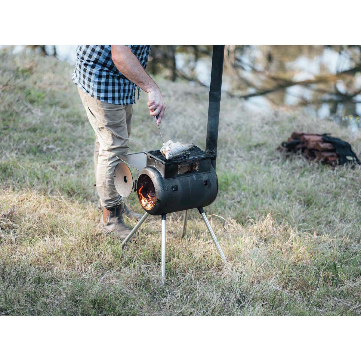 Ozpig Traveller Wood Fired Stove BCF